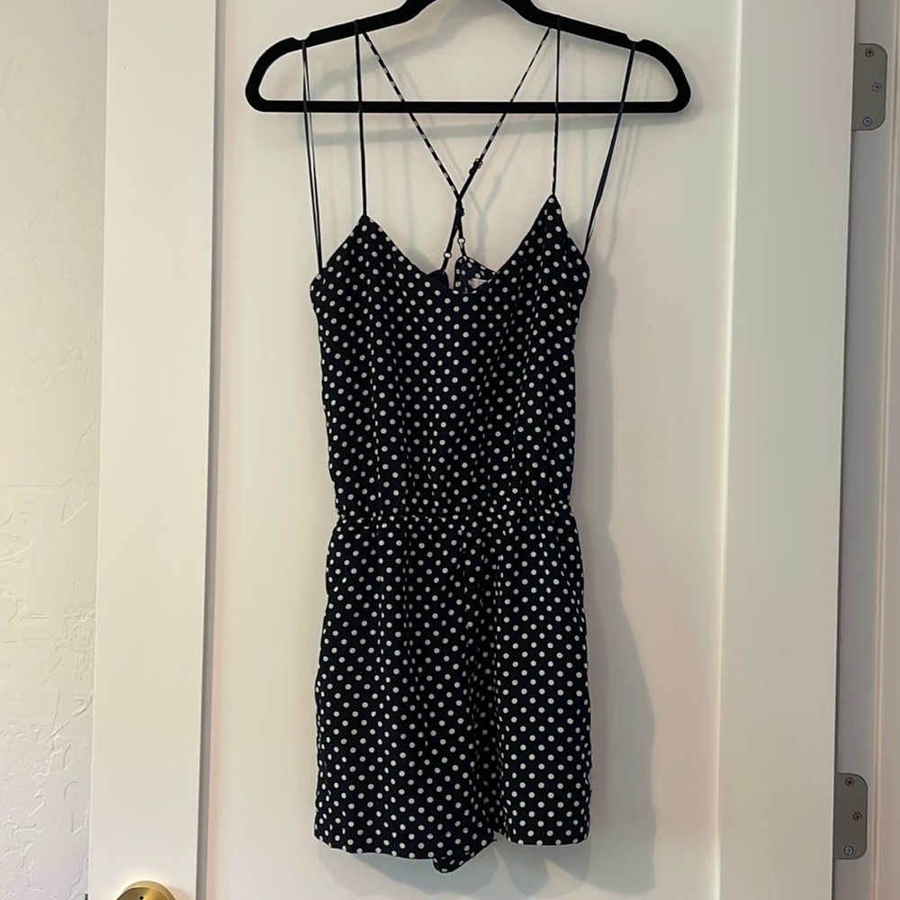 💖 EUC Zara Polka Dot Romper